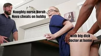 play Perawat nakal nora nova menipu suami dengan dokter kontol besar di rumah