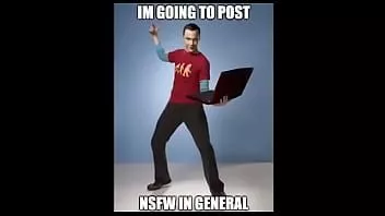 play Sheldon genel olarak filmde nsfw yayınladı