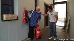 play Mature Blonde Grandma Picked Up and Fucked Hard from Behind