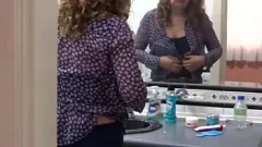 play অন্তর্বাস মধ্যে Stepmom এর বিশাল পাছা এবং লোমশ ভগ গুপ্তচরবৃত্তি