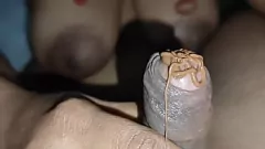 चलाएँ देसी चॉकलेट मुर्गा प्रेमी गीला और जंगली हो जाता है
