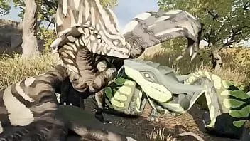 Reproducir Dragones criando en el bosque de dzat